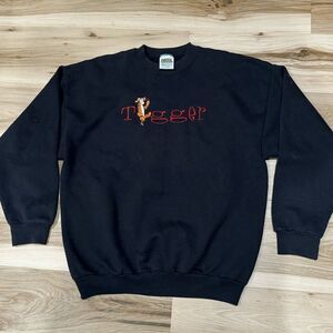 Vintage Tultex Disney Tigger Pullover Crewneck Sweatshirt Unisex XL